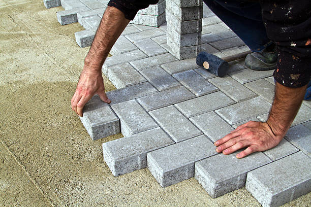 Residential Paver Driveway in Pantego, TX
